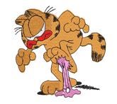 Garfield 55 - Embroidery Design - FineryEmbroidery